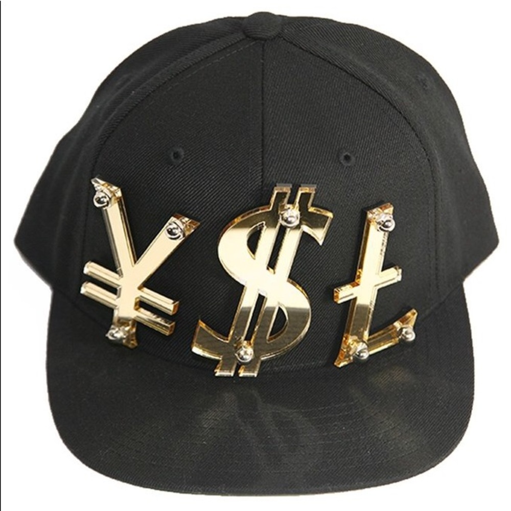 ‘YSL’ (Yen Dollar Sign Pound) SnapBack Cap